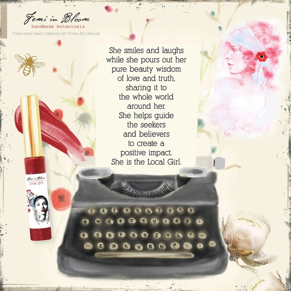 Red Sheer Shimmer Organic Lip Gloss Plumper Treatment - Picture 10 of 16